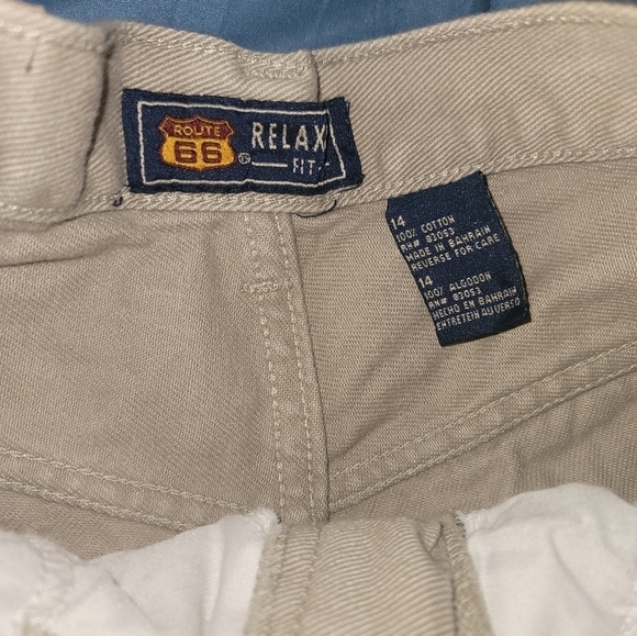 VINTAGE Route 66 Relaxing Fit Women's Tan Jeans 👖 - Picture 4 of 5